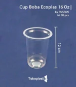 Cup-boba16Oz-Ecoplas-Puspan-tokoplastik-Spk